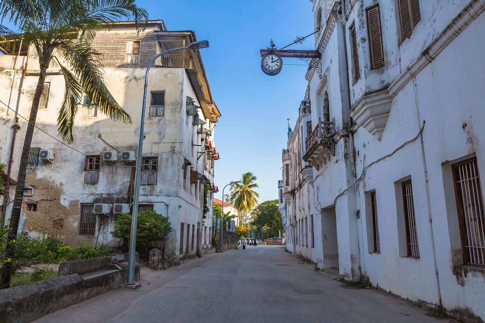 Narrow street in Stone Town, Zanzibar